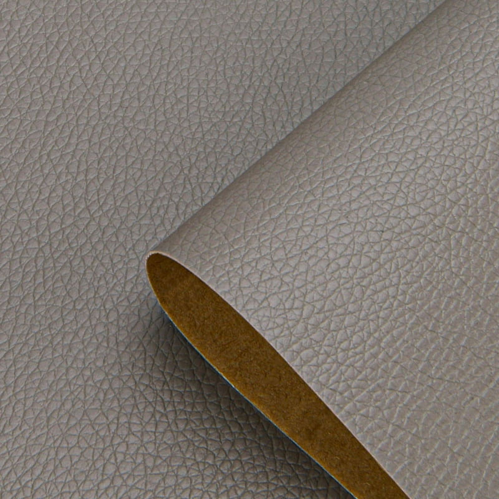 Leather and Vinyl Repair Tape 12x50 inch, Strong Adhesion Backing Self Adhesive Vinyl and Leather Repair Kit for Car Seat, Couch, Furniture, Jacket. Bonded Leather Repair Roll
